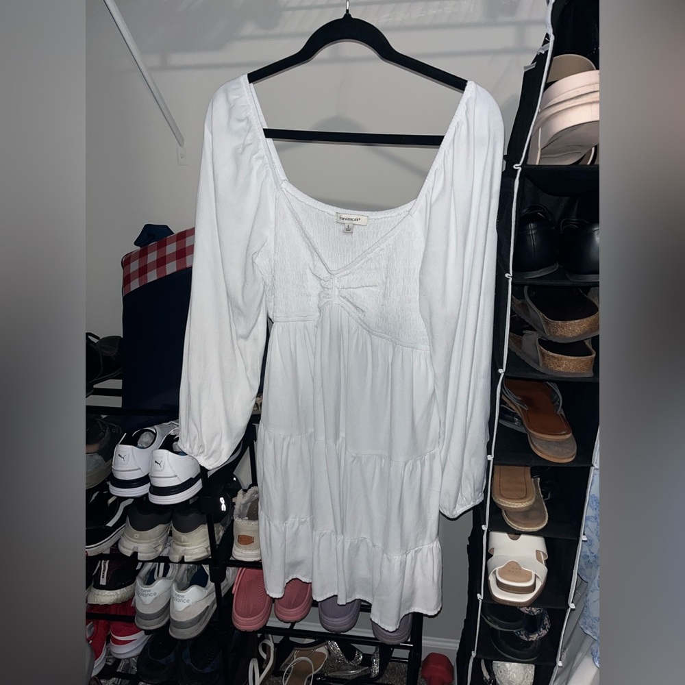 Francesca’s Smocked Mini Dress